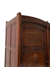 Arts & Crafts Armoire or Wardrobe by Jac. van den Bosch for 't Binnenhuis, 1910